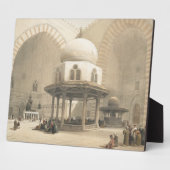Innen der Moschee von Sultan El Ghoree, Ca Fotoplatte (Seite)