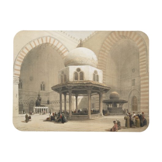 Innen der Moschee von Sultan El Ghoree, Ca Magnet (Horizontal)