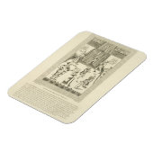 Innen des Red Bull Playhouse, frontispiece to Magnet (Linke Seite)