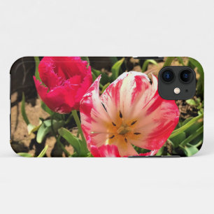 Innen eine rosa und weiße Tulpe Case-Mate iPhone Hülle
