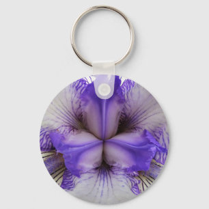 Innen einer Iris Schlüsselanhänger