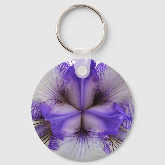 Innen einer Iris Schlüsselanhänger (Vorderseite)