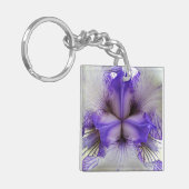 Innen einer Iris Schlüsselanhänger (Vorderseite links)
