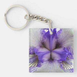 Innen einer Iris Schlüsselanhänger