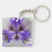 Innen einer Iris Schlüsselanhänger (Rückseite)