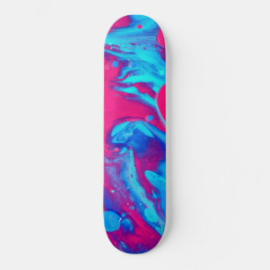 Innen einer Lavalampe Skateboard
