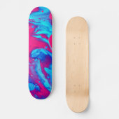 Innen einer Lavalampe Skateboard (Vorderseite)