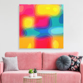 Innen Groovität Leinwanddruck (Insitu (Wohnzimmer))