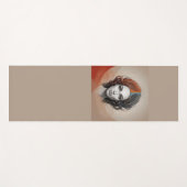 innen heraus lebendiges Mädchen Yogamatte (Vorderseite (Horizontal))