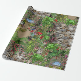 Innen, Natur im Freien im Blut Geschenkpapier