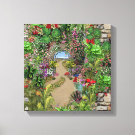 Innen, Natur im Freien im Blut Leinwanddruck