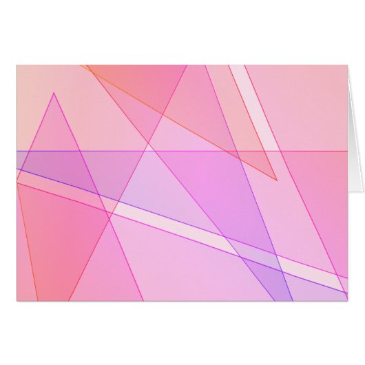 Innen rosa geometrische Lücke (Vorderseite (Horizontal))