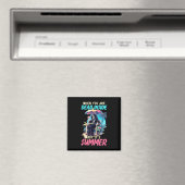 Innen Sarcastic Gothic Skeleton Halloween Magnet (In Situ (Geschirrspüler))