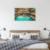 Innenansicht der Bäder Leinwanddruck (Insitu (Schlafzimmer))