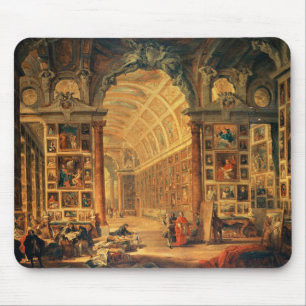Innenansicht der Colonna Galerie, Rom (Öl an Mousepad