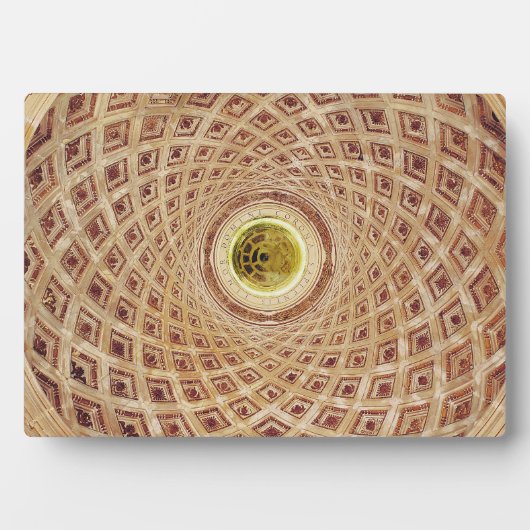 Innenansicht der Cupola in der Kapelle Fotoplatte (Vorderseite)