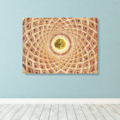 Innenansicht der Cupola in der Kapelle Leinwanddruck (Insitu (Holzboden))