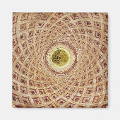 Innenansicht der Cupola in der Kapelle Magnet (Vorne)