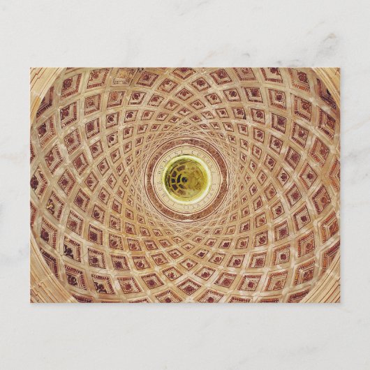 Innenansicht der Cupola in der Kapelle Postkarte (Vorderseite)