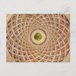 Innenansicht der Cupola in der Kapelle Postkarte