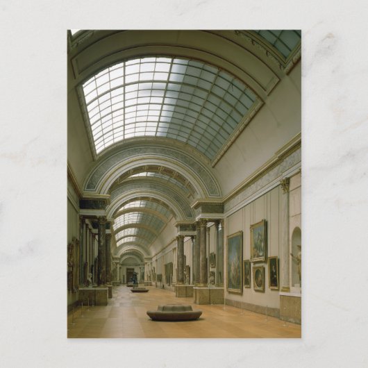 Innenansicht der Grande Galerie Postkarte (Vorderseite)