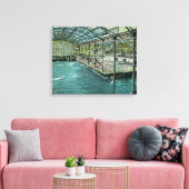 Innenansicht der Innenrutsche Leinwanddruck (Insitu (Wohnzimmer))