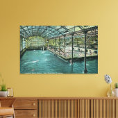 Innenansicht der Innenrutsche Leinwanddruck (Insitu (Wohnzimmer))