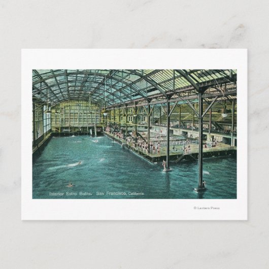 Innenansicht der Innenrutsche Postkarte (Vorderseite)