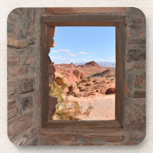 Innenansicht der Kabine des Valley of Fire Getränkeuntersetzer