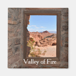 Innenansicht der Kabine des Valley of Fire      Magnet