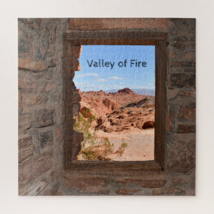 Innenansicht der Kabine des Valley of Fire Puzzle