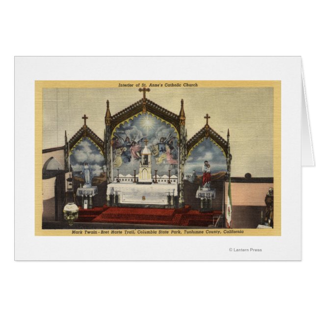 Innenansicht der Kirche St. Anne (Vorderseite (Horizontal))
