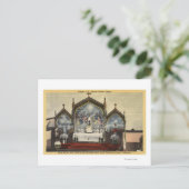 Innenansicht der Kirche St. Anne Postkarte (Stehend Vorderseite)