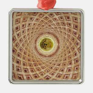 Innenansicht der Kuppel in der Kapelle Ornament Aus Metall