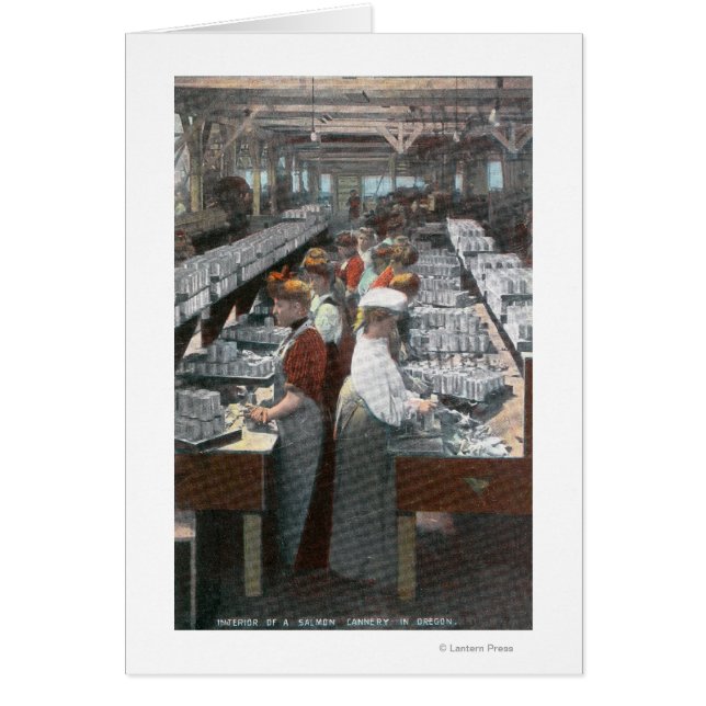 Innenansicht der Lachskannerwerker (Vorne)