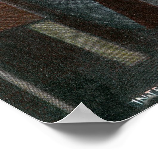 Innenansicht der Lachskannerwerker Poster (Ecke)