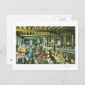 Innenansicht der Orchesterwerkstatt Flickenger Postkarte (Vorne/Hinten)