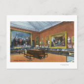 Innenansicht der Pilgerhalle Postkarte (Vorderseite)