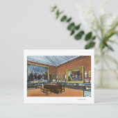 Innenansicht der Pilgerhalle Postkarte (Stehend Vorderseite)