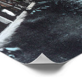 Innenansicht der Salzwasserbäder von Nerides Poster (Ecke)