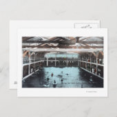 Innenansicht der Salzwasserbäder von Nerides Postkarte (Vorne/Hinten)