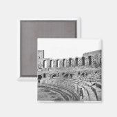 Innenansicht des Amphitheaters Magnet (Vorderseite/Rückseite)