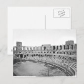 Innenansicht des Amphitheaters Postkarte (Vorne/Hinten)