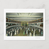 Innenansicht des Casino-Ball-Raums Postkarte (Vorderseite)