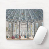 Innenansicht des eleganten Musikraumes Mousepad (Mit Mouse)