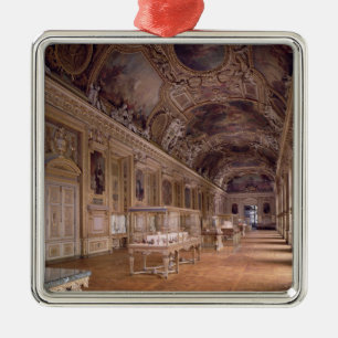 Innenansicht des Galerie d'Apollon Ornament Aus Metall