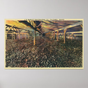 Innenansicht des JR Simplot Dehydrating Co Poster