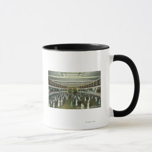Innenansicht des Kasino-Ball-Raumes Tasse