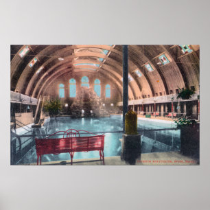 Innenansicht des NatatoriumsBoise, ID Poster