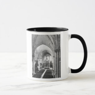 Innenansicht des Nave und des Chores Tasse